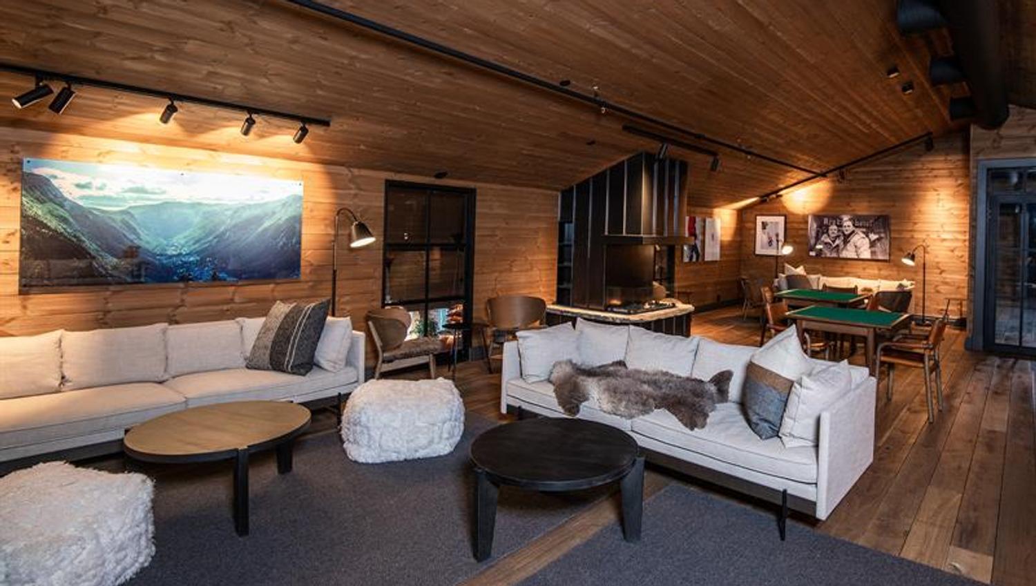 bibliotek på Gaustablikk fjellresort