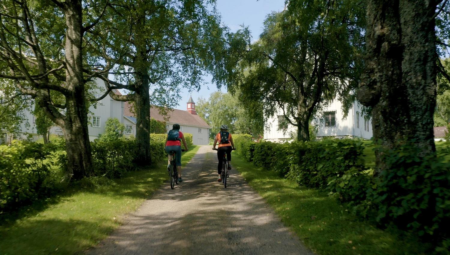 Mjøstråkk, sykkeltur rundt Mjøsa, Sigstad Gård, Innlandet