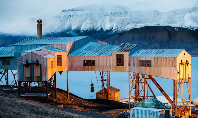 Taubanesentralen i Longyearbyen
