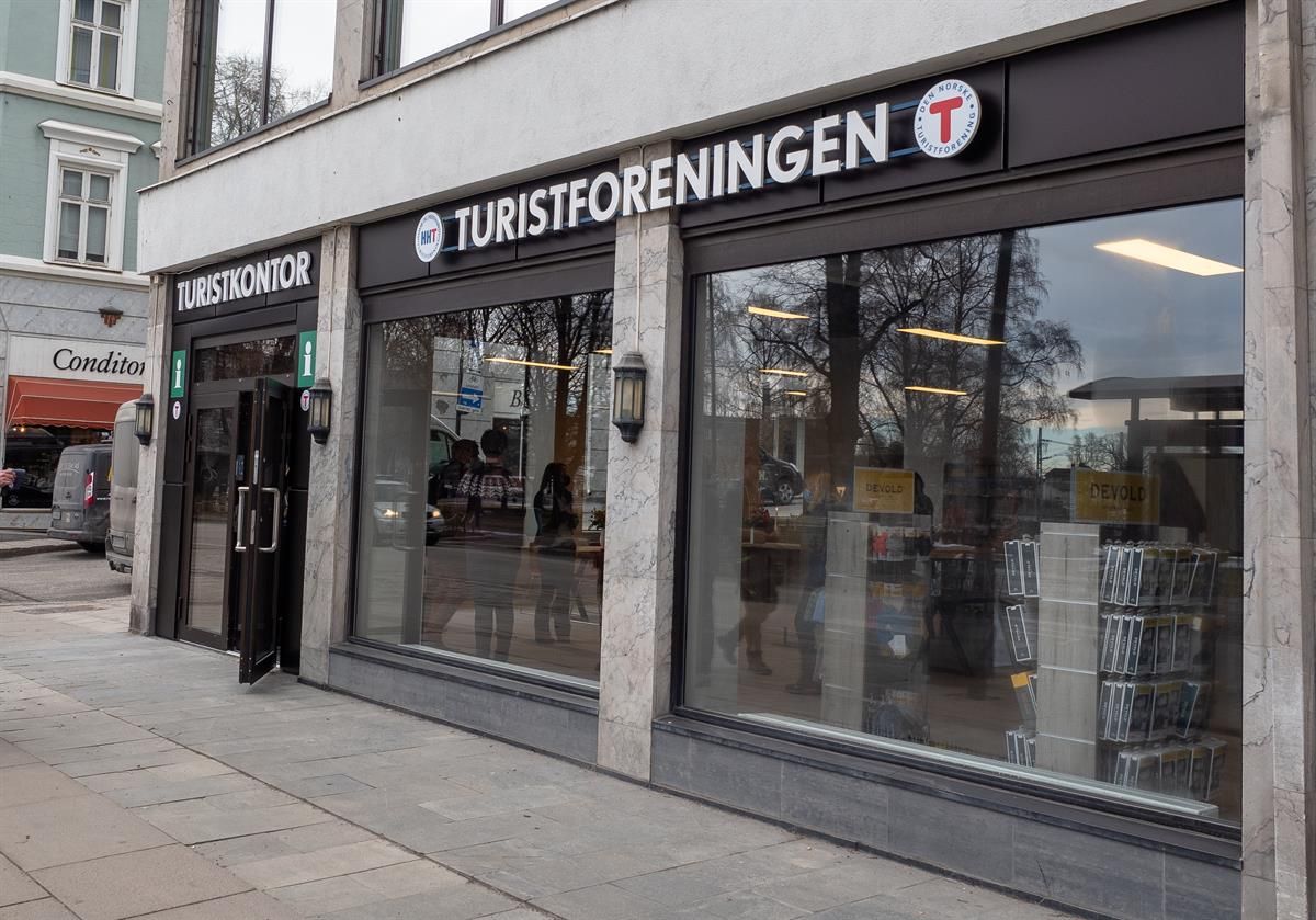 Fasade på turistkontoret