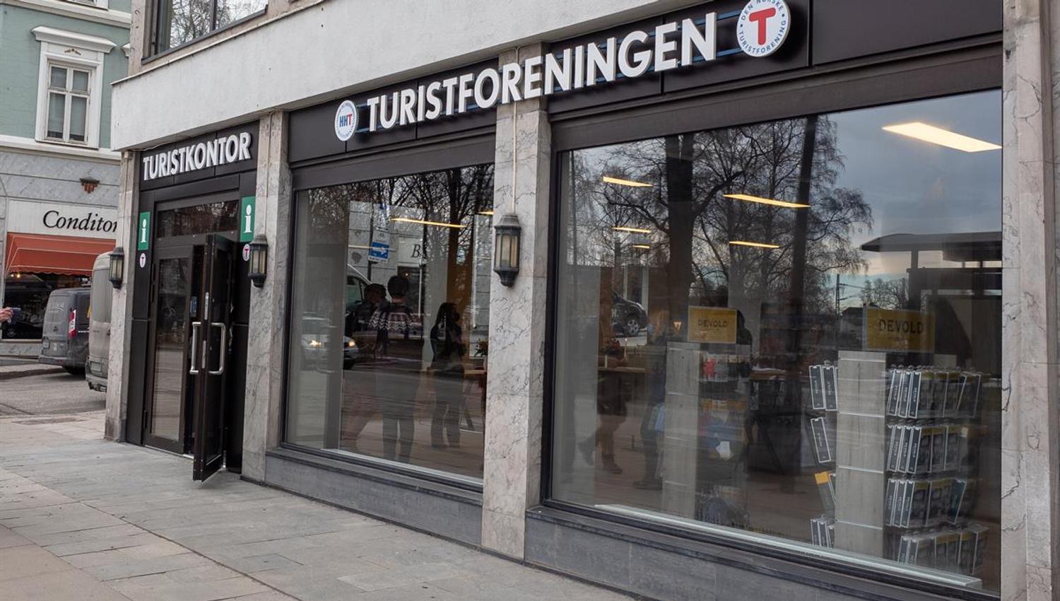 Fasade på turistkontoret