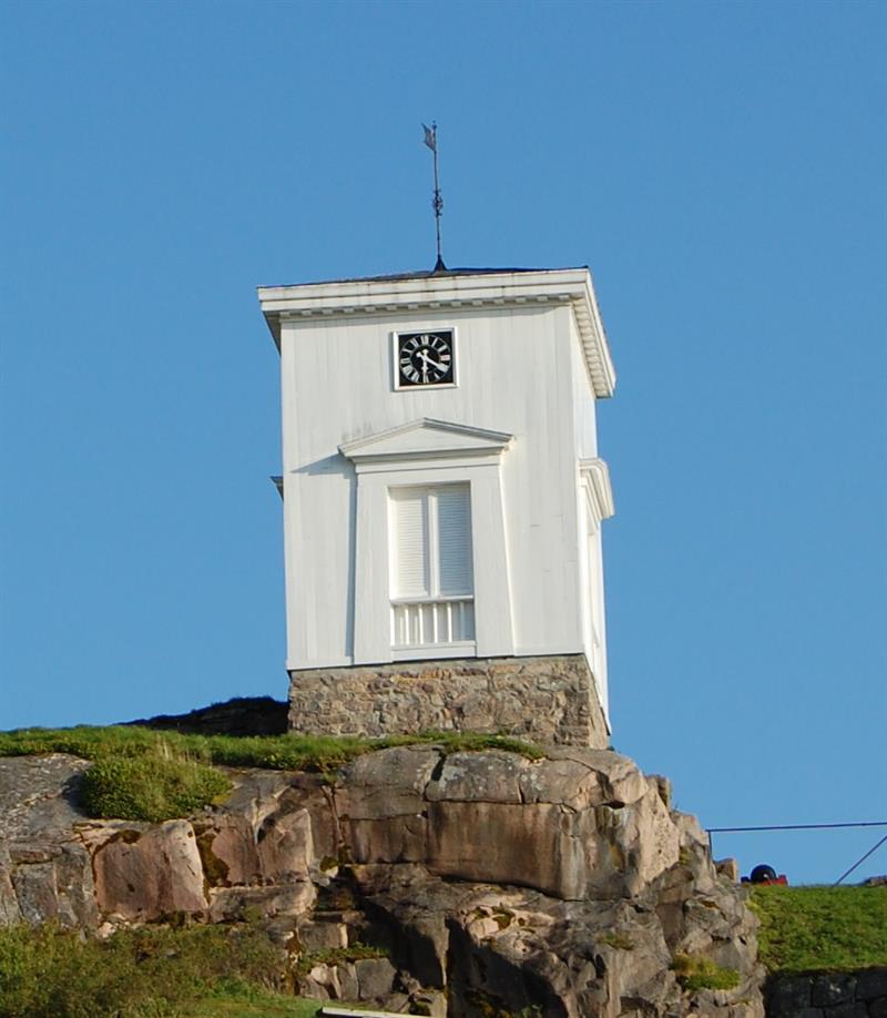 Klokketårnet, Fredriksten festning