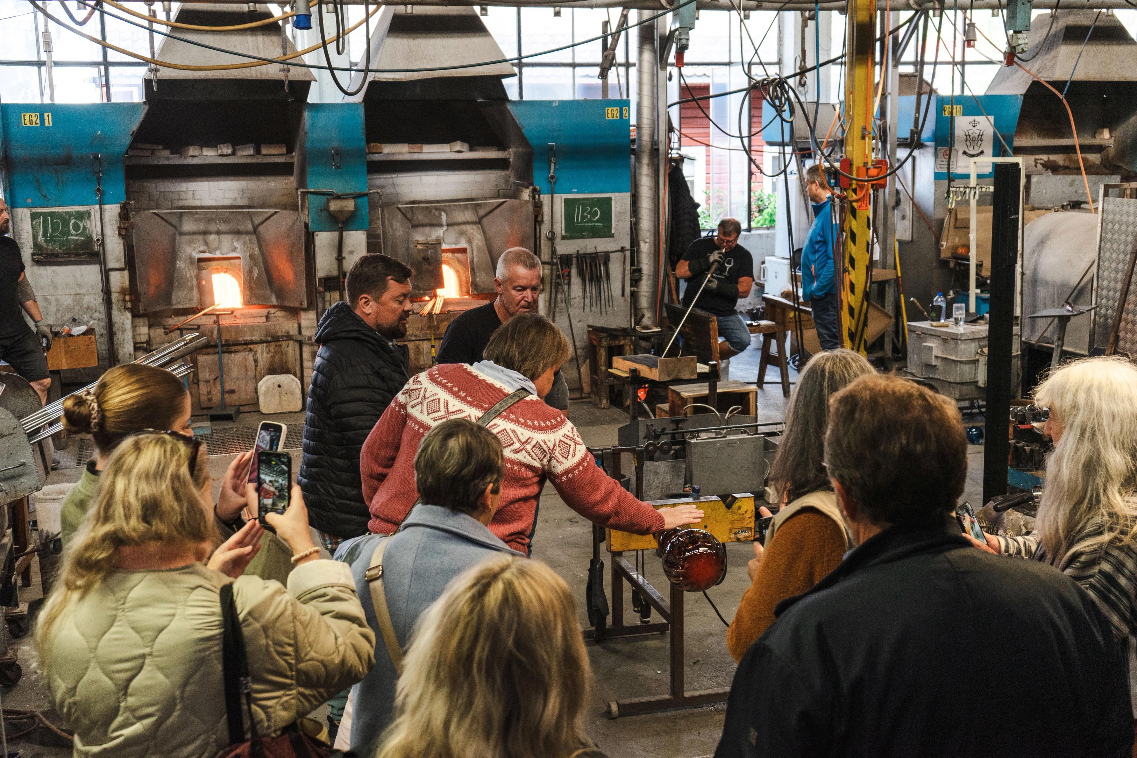 Historisk vandring for grupper på Hadeland Glassverk