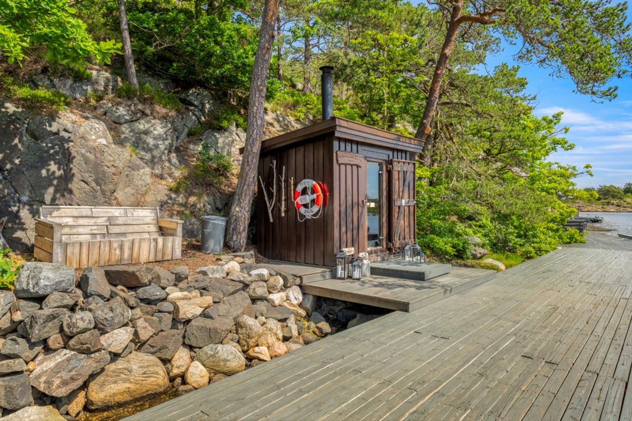 badstue Sandaa ved Brygge