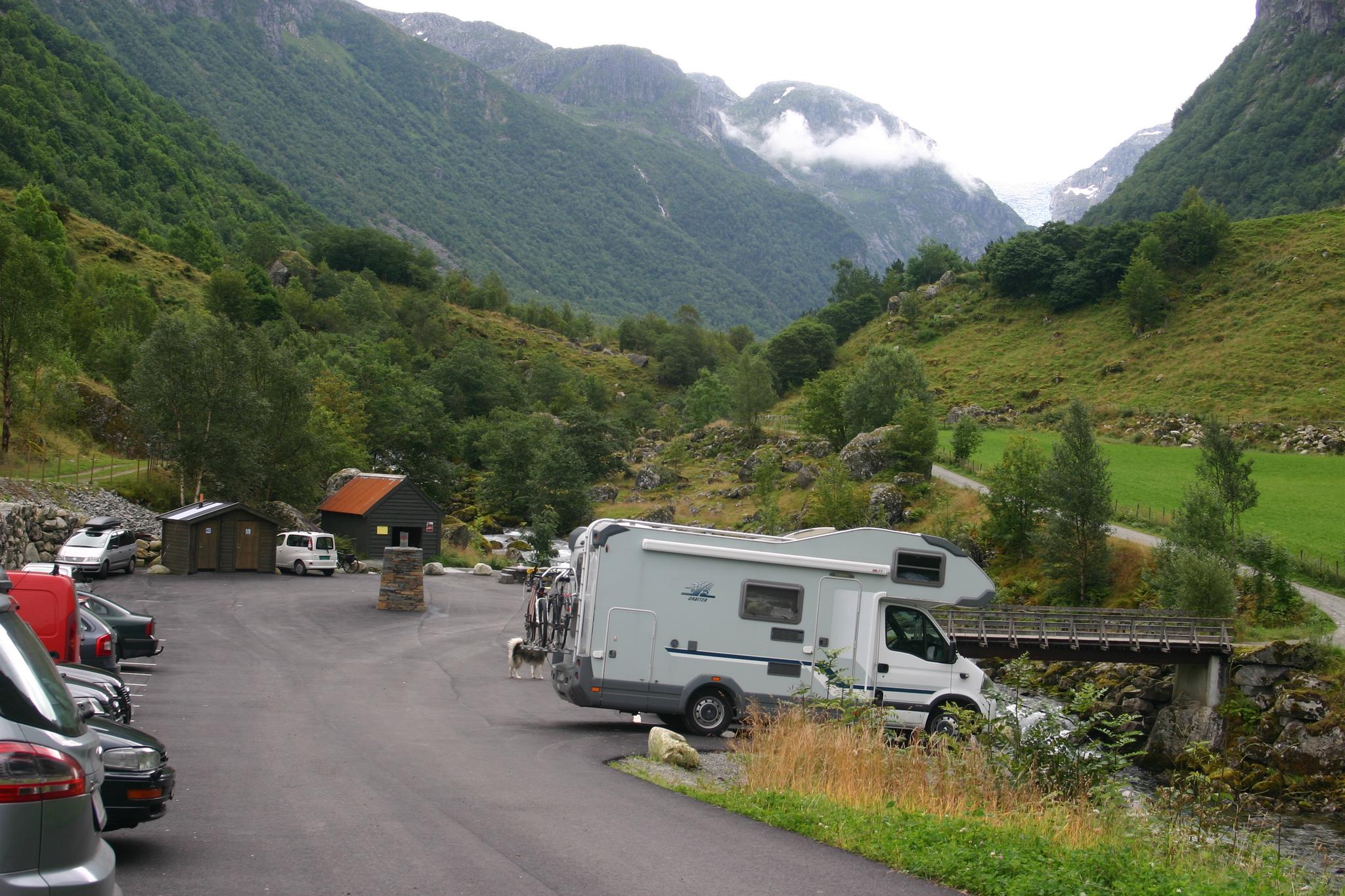 Sykkelrute Bondhusdalen