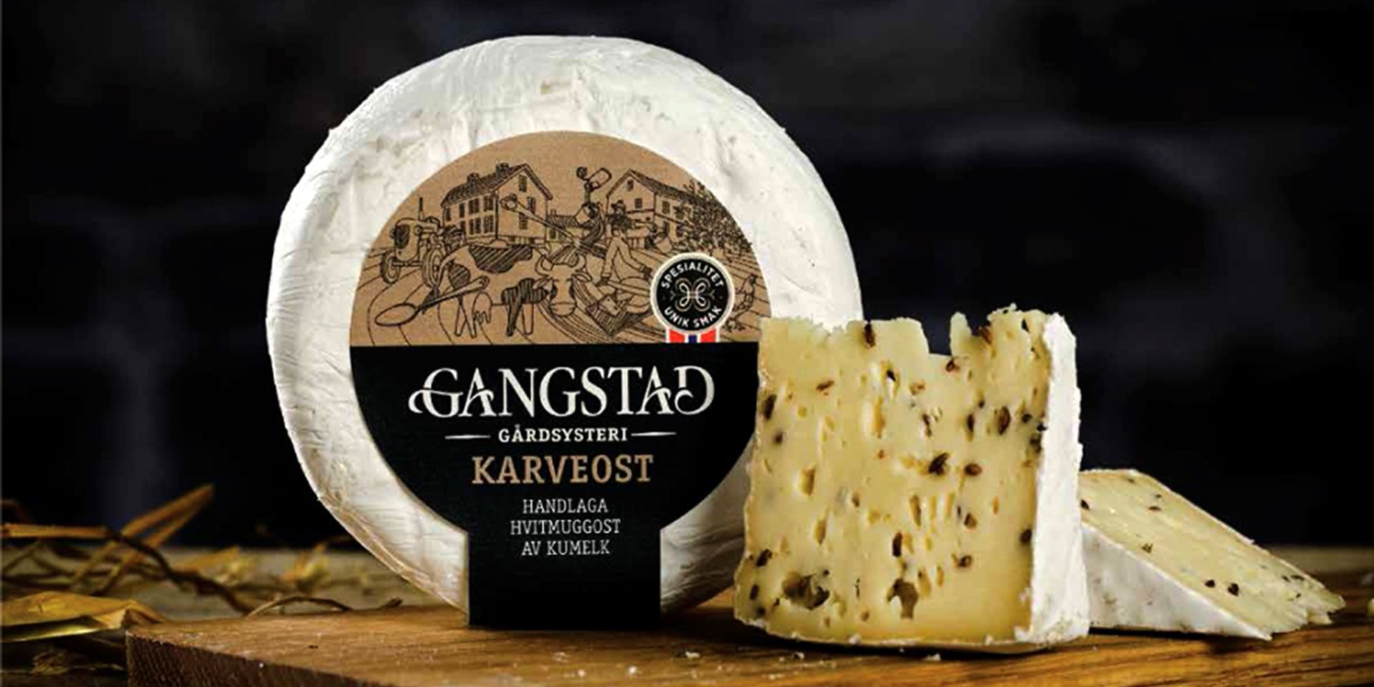 Gangstad gårdsysteri - karveost