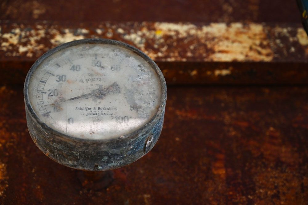 gjenstand fra Tungtvannskjelleren på Vemork