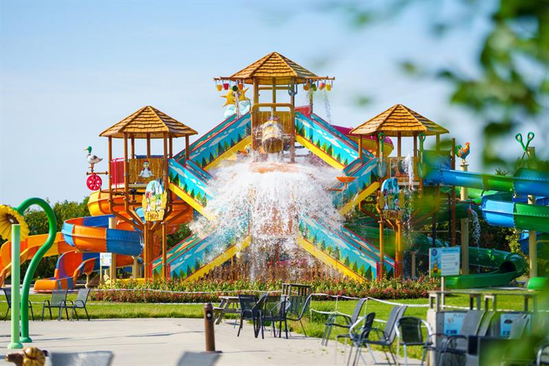 plaskeland på Foldvik familiepark