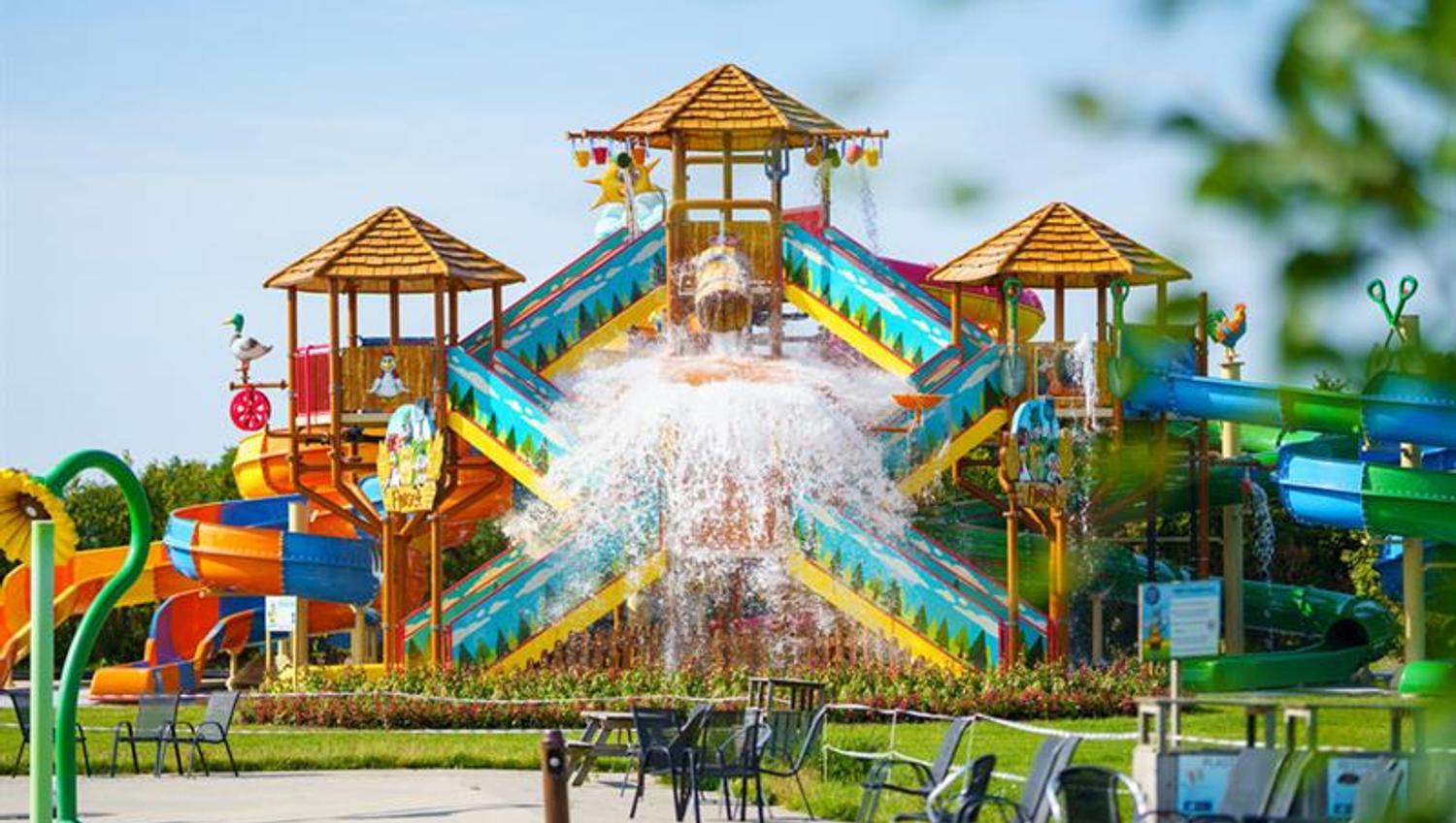 plaskeland på Foldvik familiepark