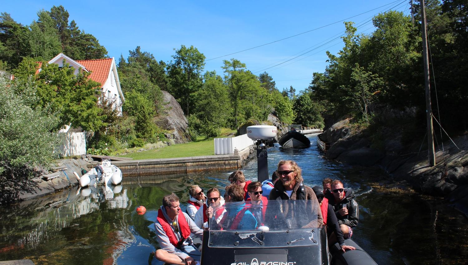 Eidkilkanal, rib