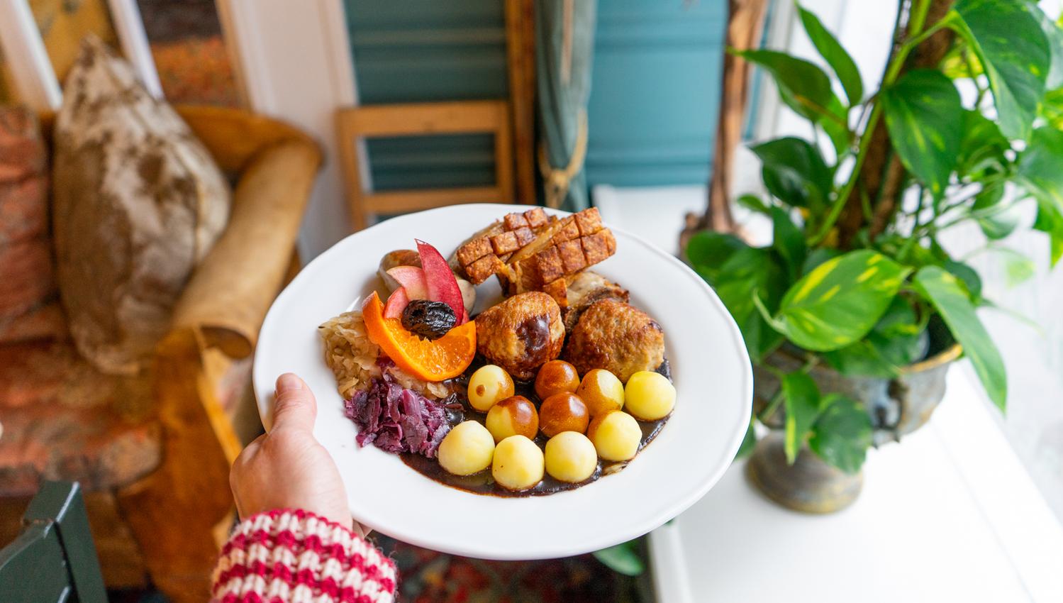 Julemat på Kumlegaarden