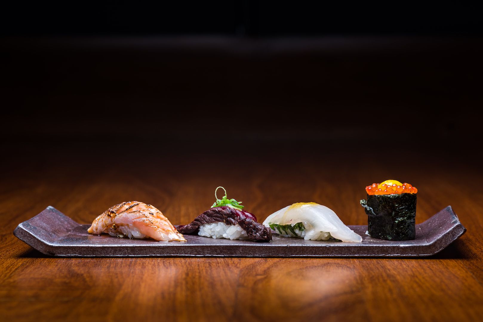 Detalj: Nigiri og gunkan