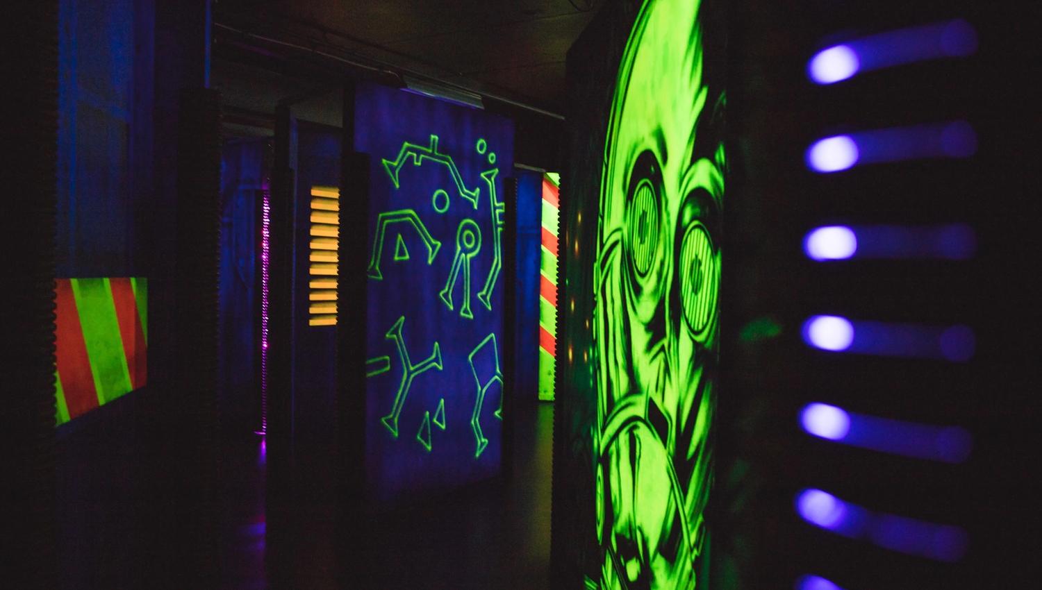 laser tag på Bowlinga