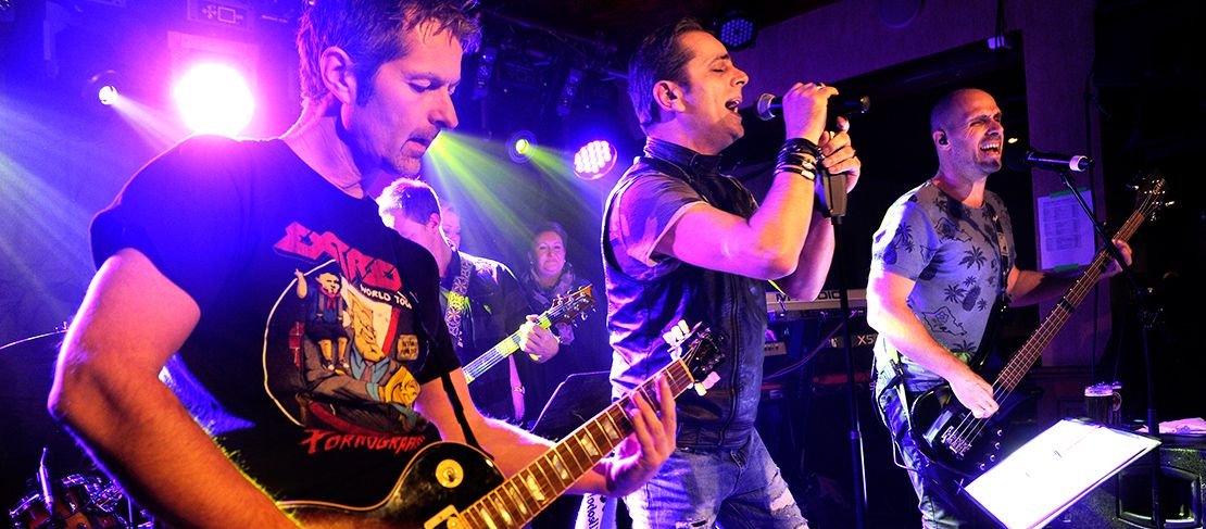 Bands perform at James Clark Pub & Restaurant