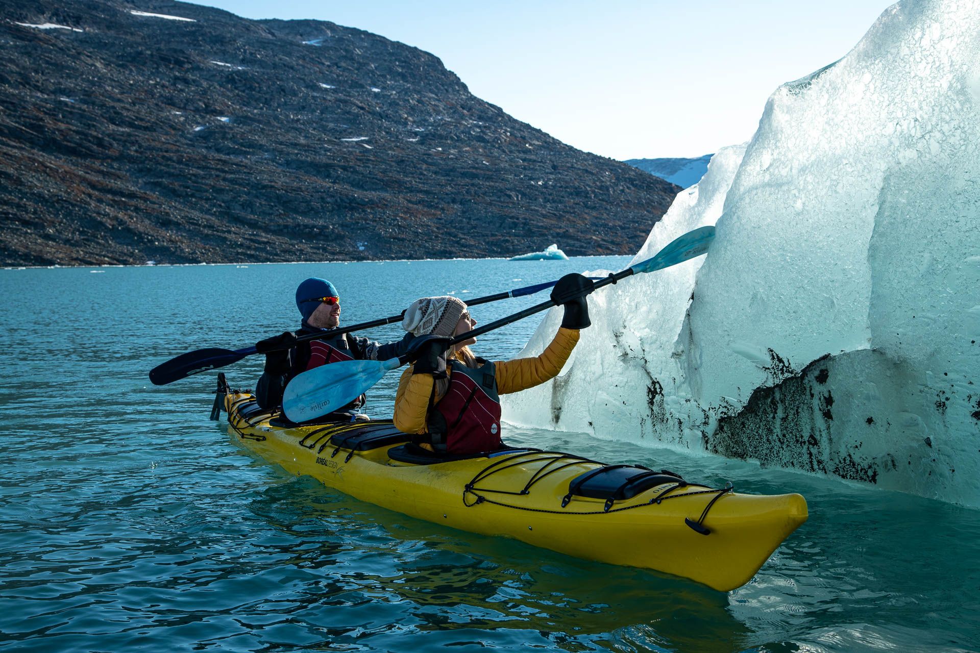 Brevandring & kajakkpadling, Austdalsbreen
