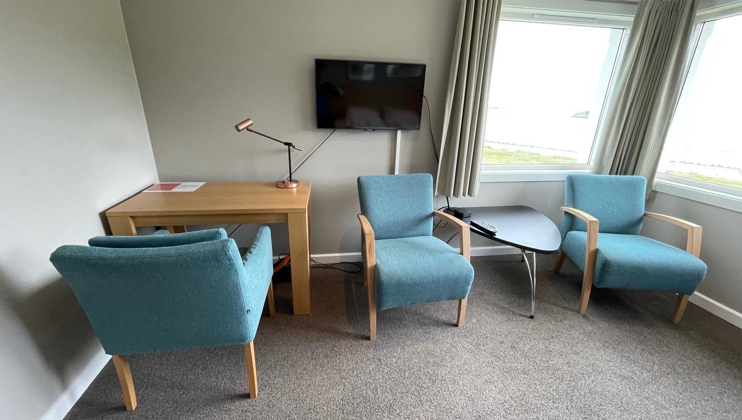 Mange flotte hotellrom hos Ventilene Viste Strandhotell