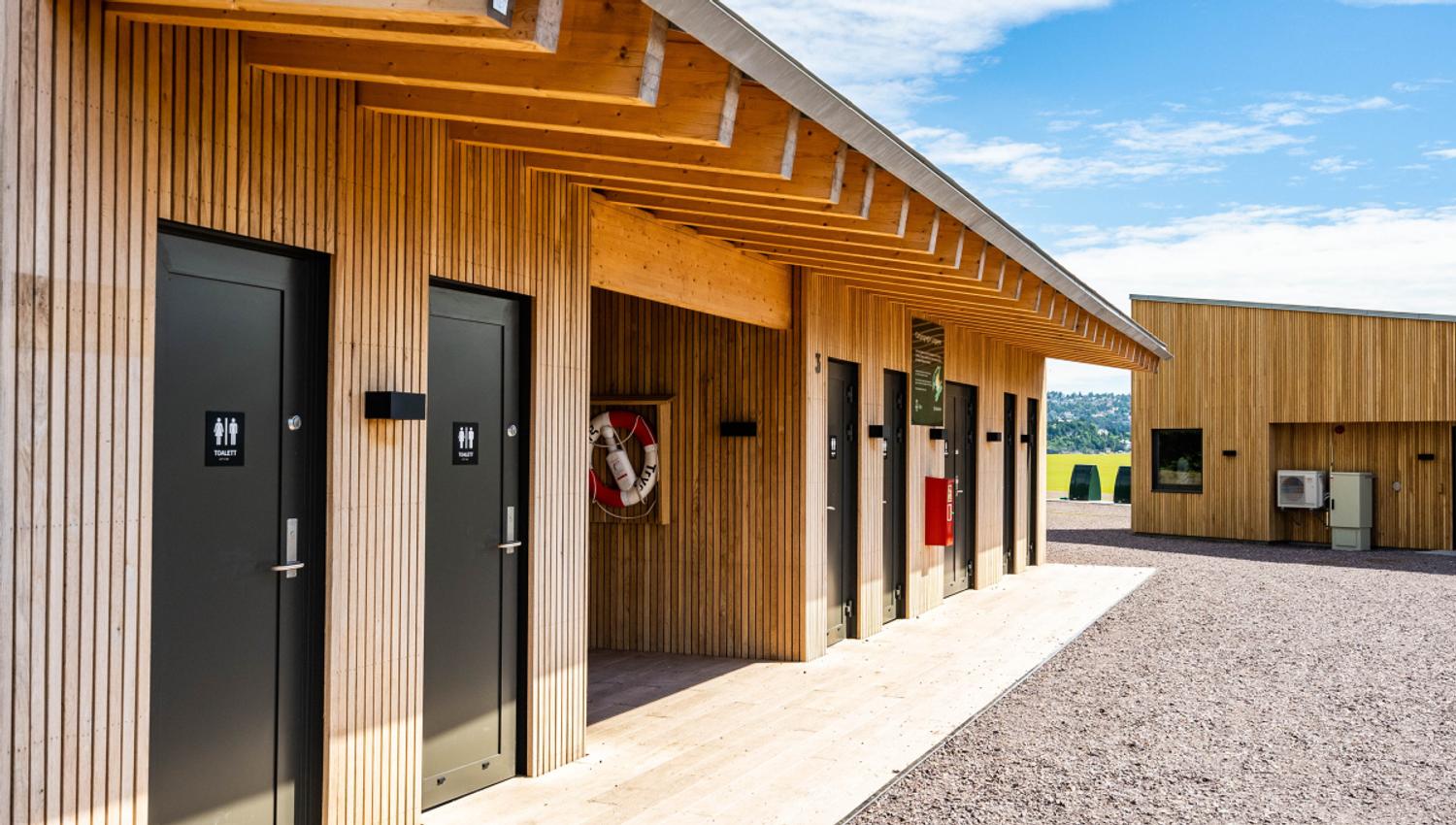 toalett på Langøyene