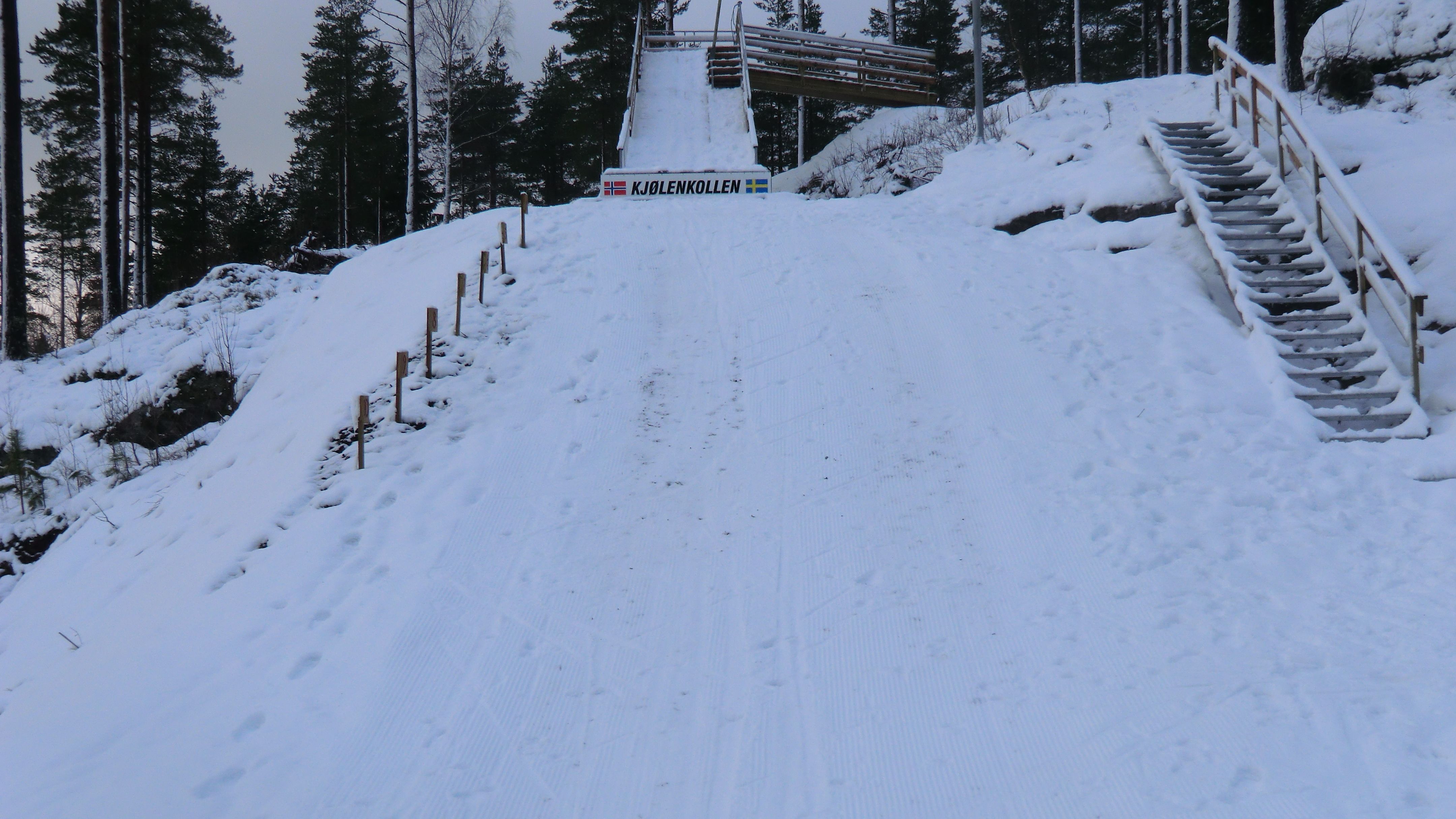Ski jump at Kjølen Sportcenter