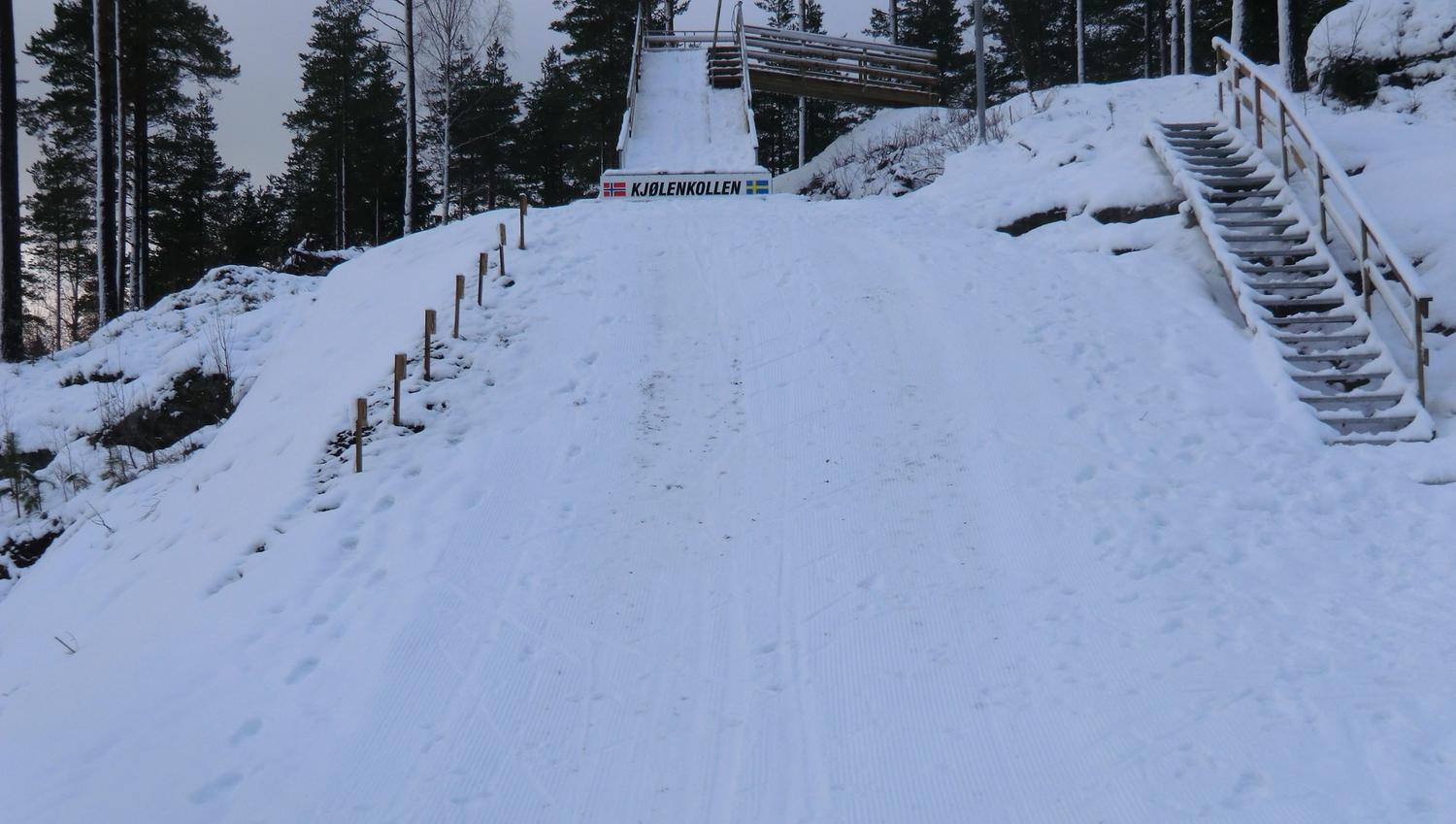 Ski jump at Kjølen Sportcenter