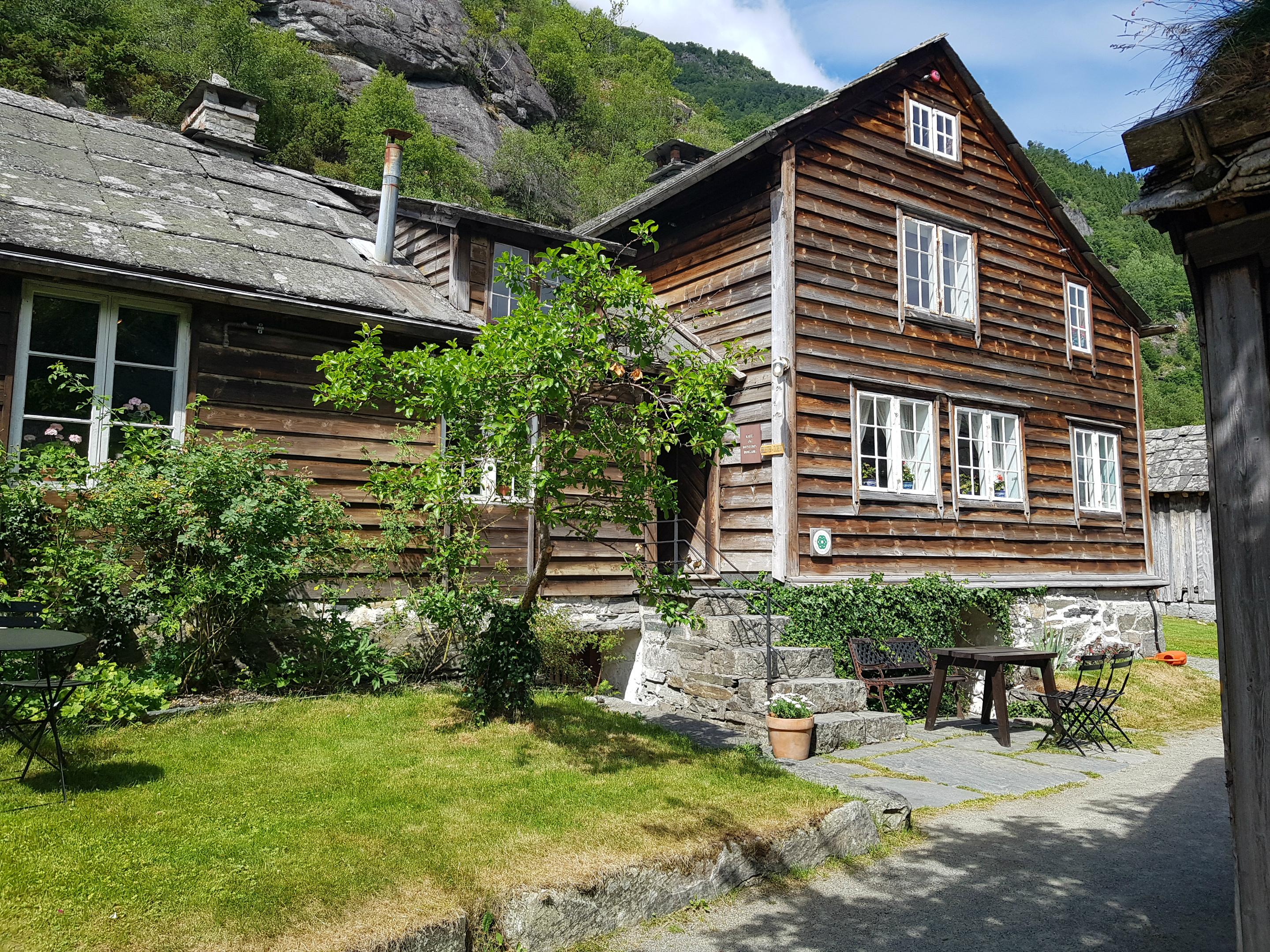 cafe in an old house