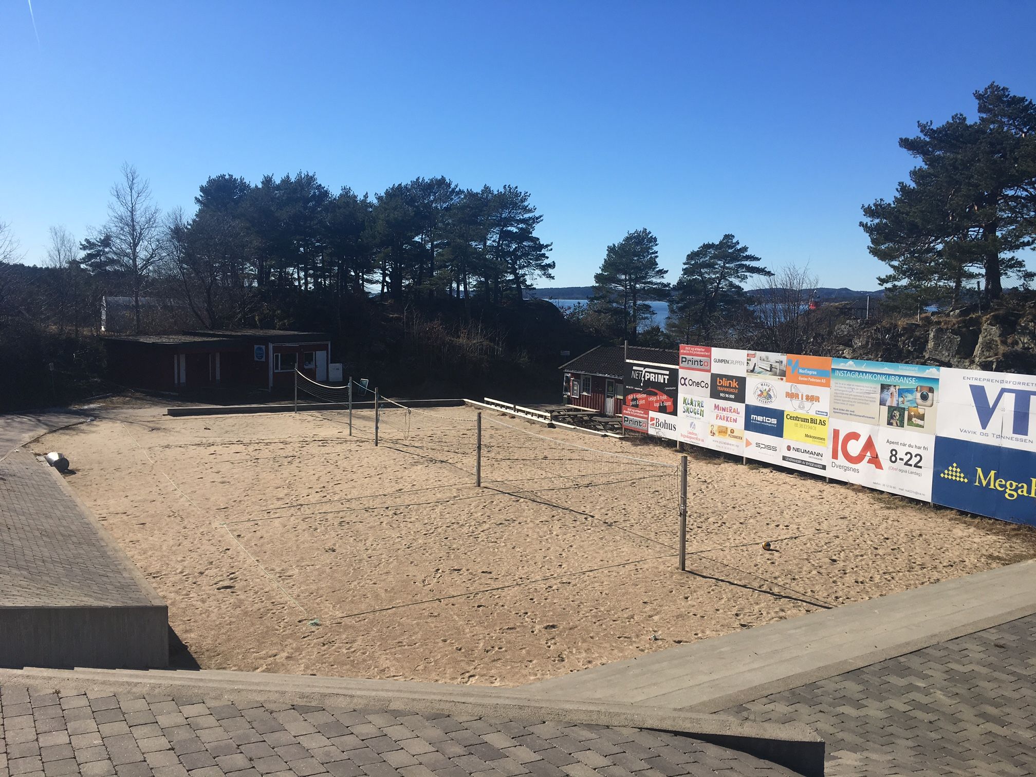 Kristiansand Feriesenter sand volleyball