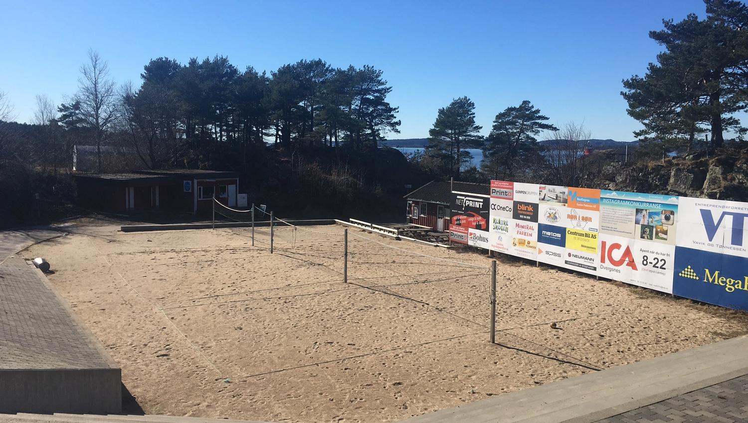 Kristiansand Feriesenter sand volleyball