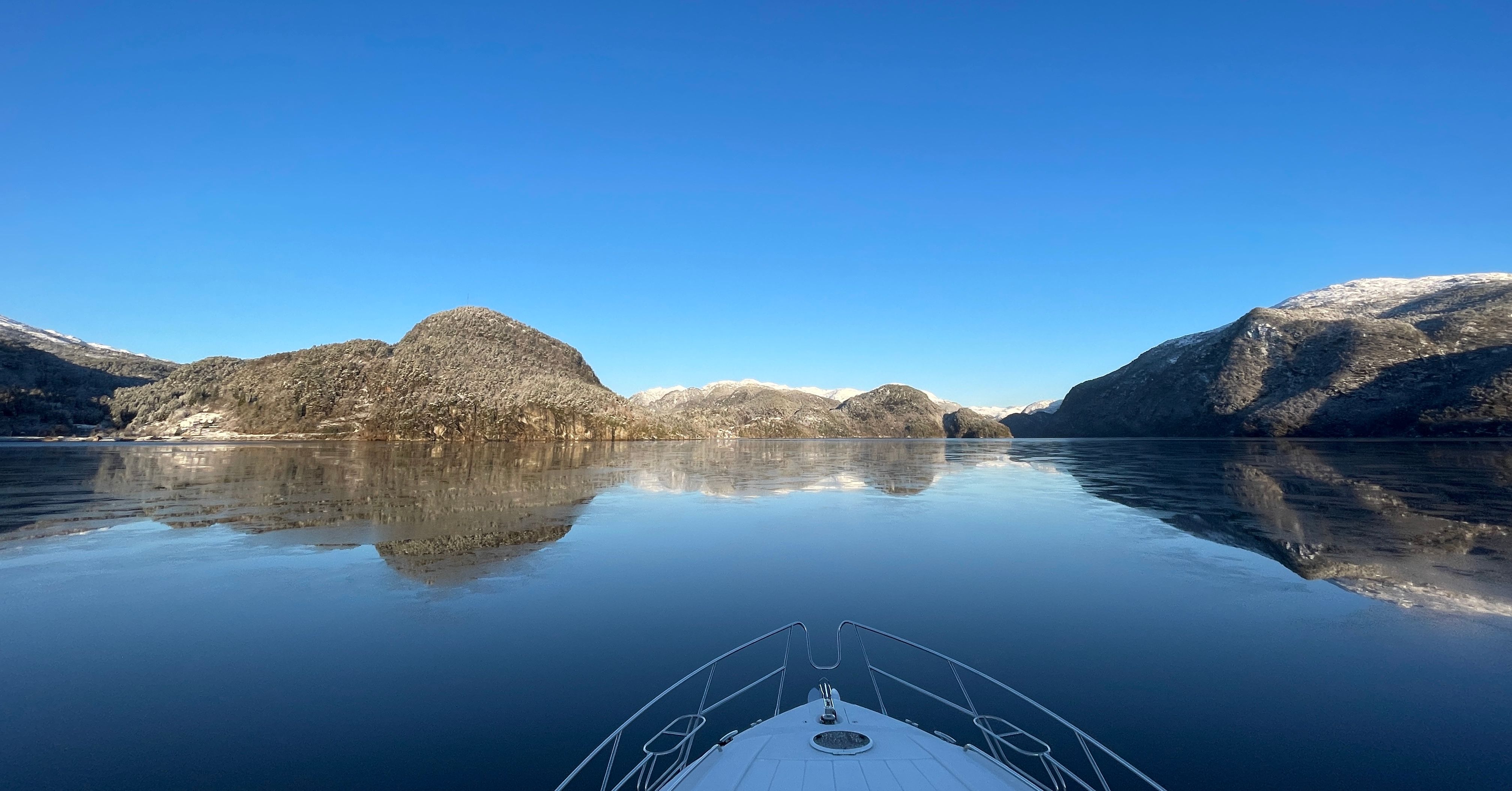 Winter in the fjords
