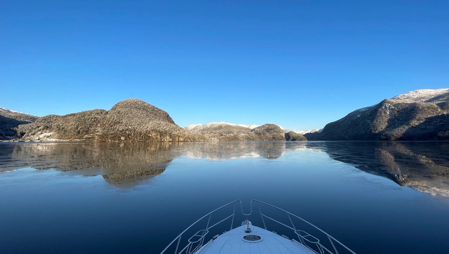 Winter in the fjords