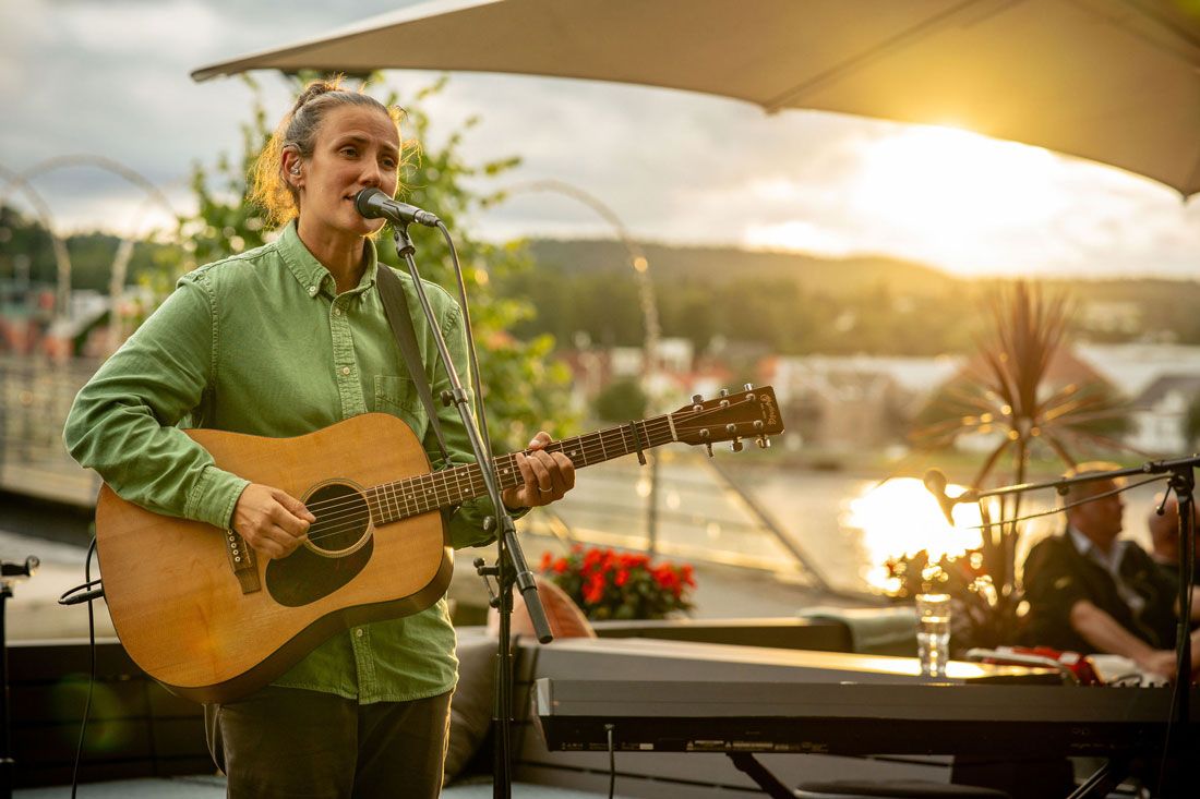 konsert på Jonas B Gundersen