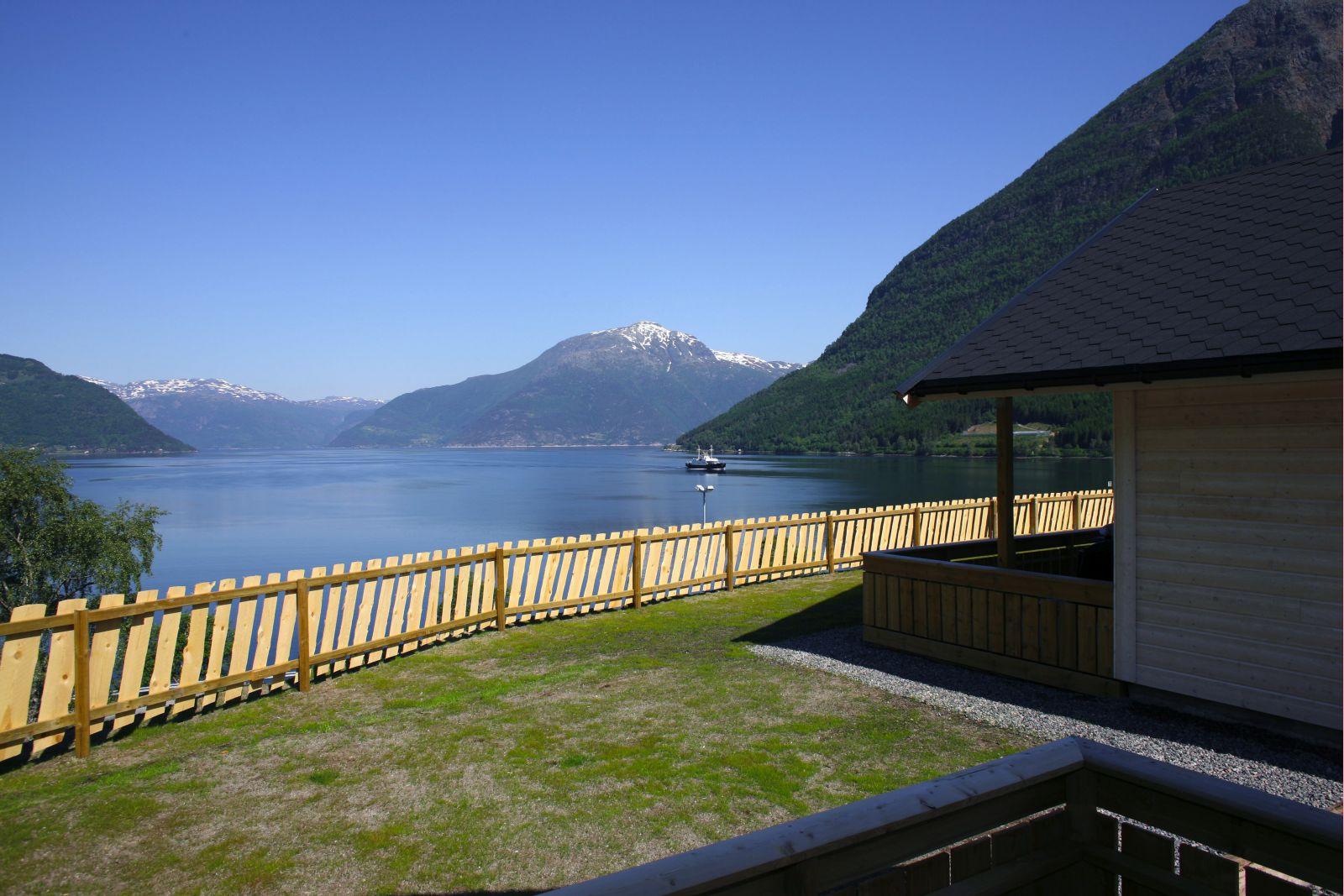 Utsikt fra campingplassen