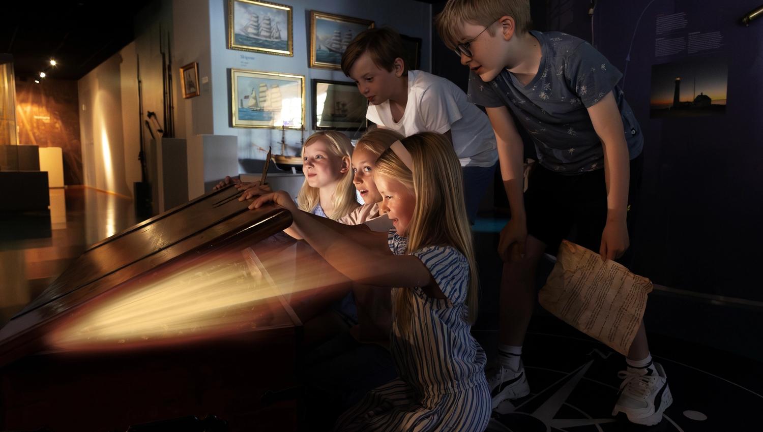 Skattejakt på Sjøfartsmuseet