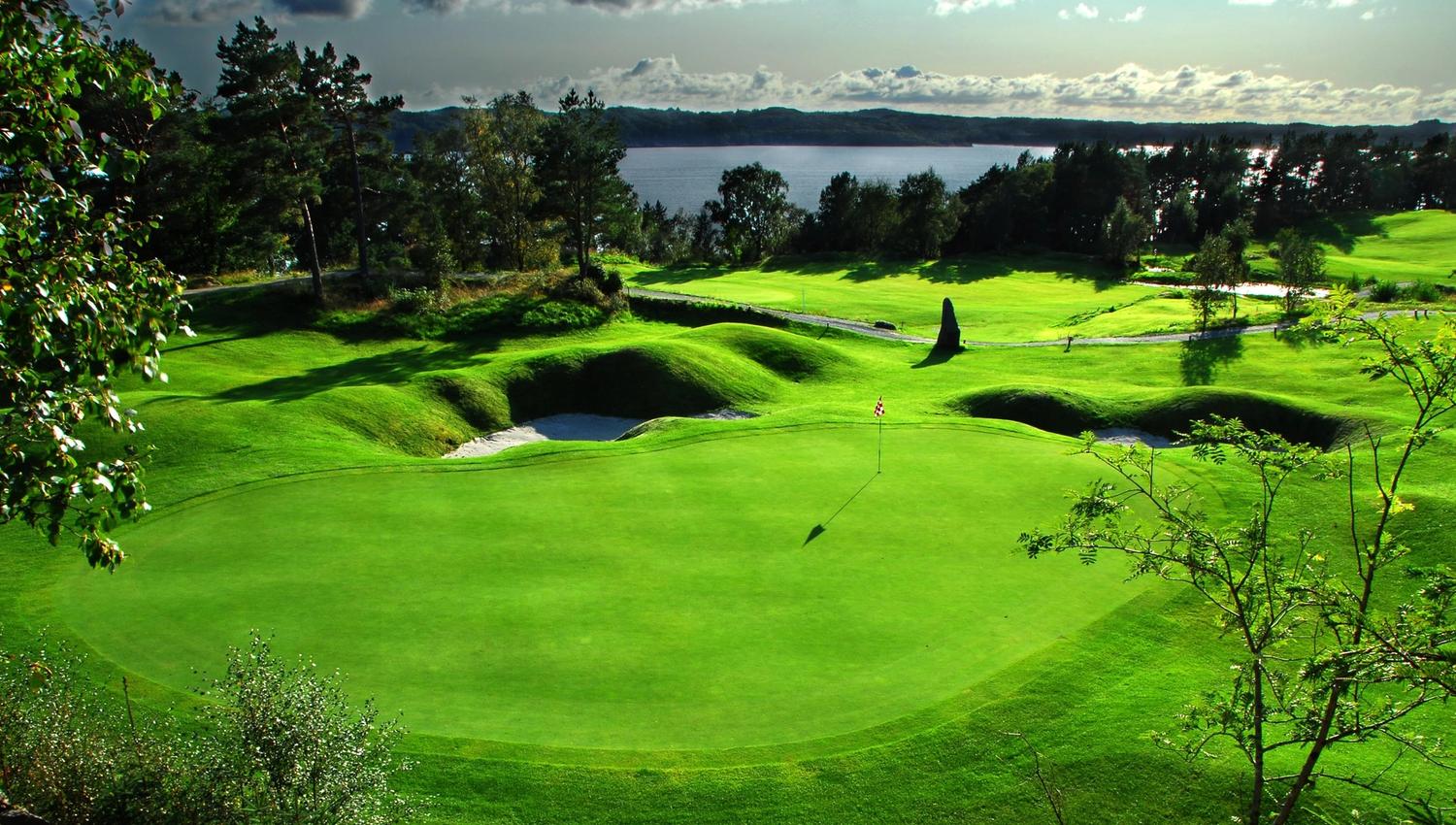 Loch 13 Meland Golf