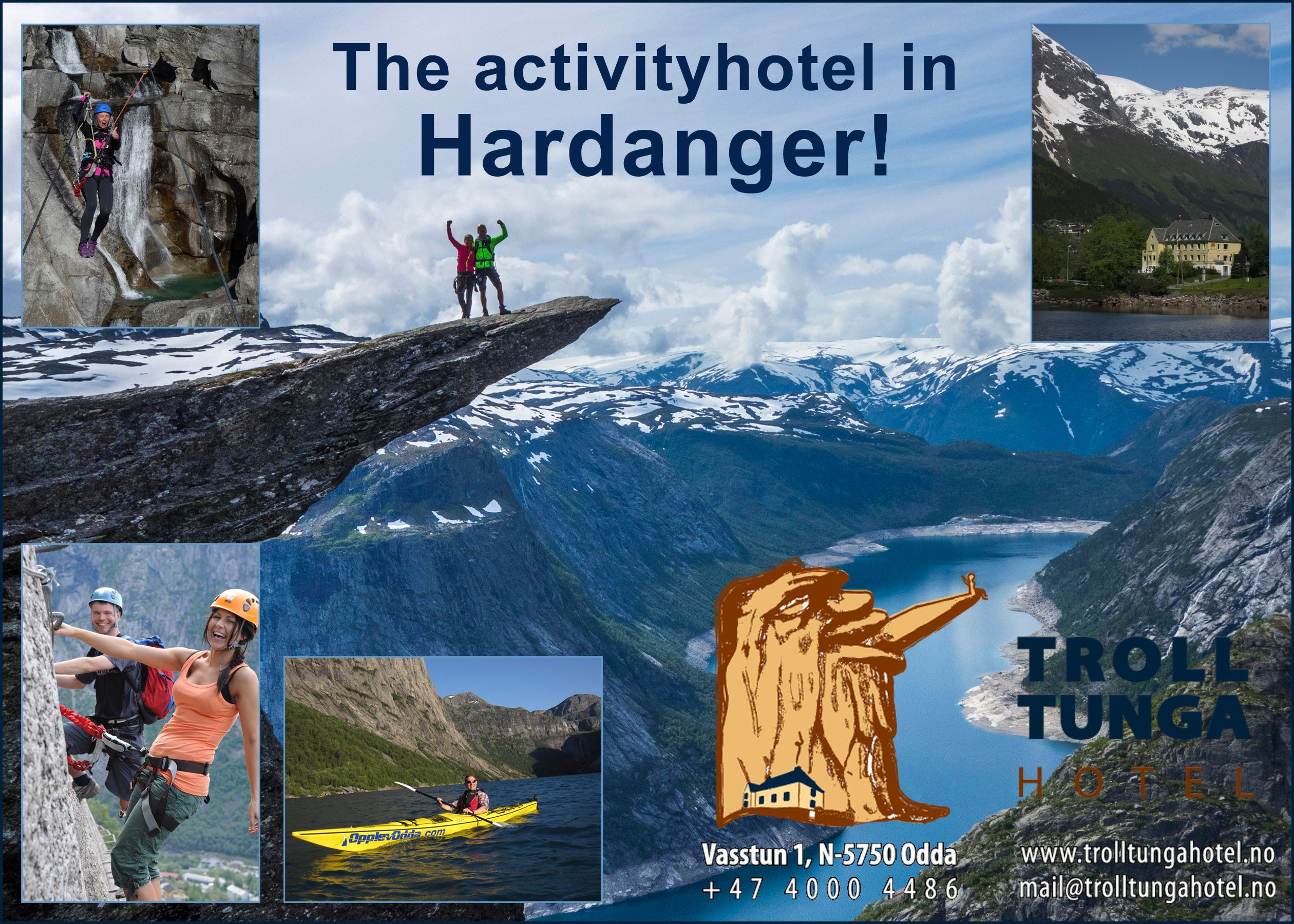 Trolltunga Hotel – aktivitetsbasert overnatting i Hardanger, nært spektakulære naturopplevingar.