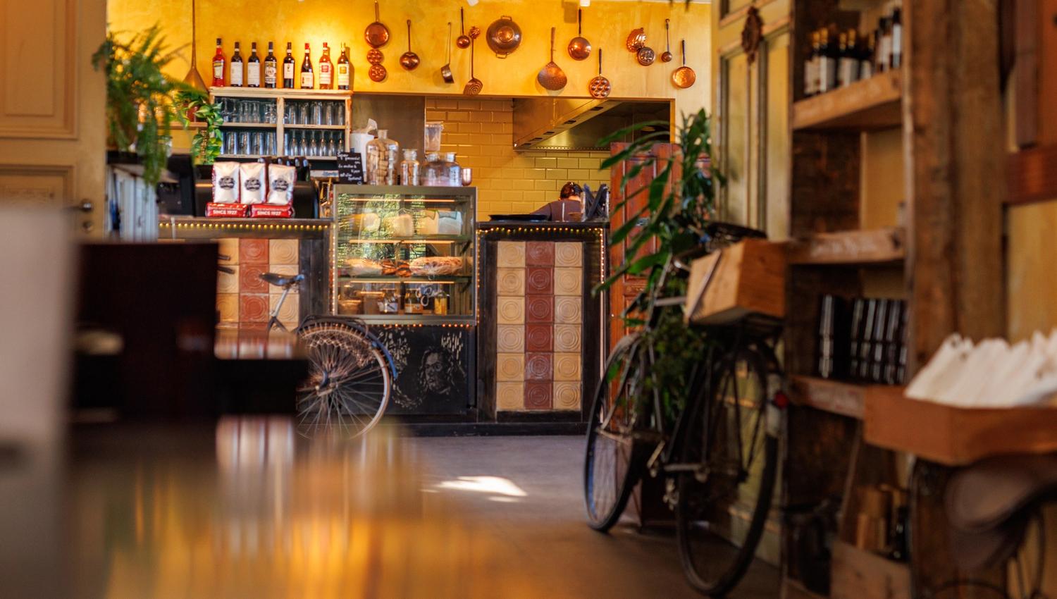 Restaurant innendørs - italiensk landhandel stil