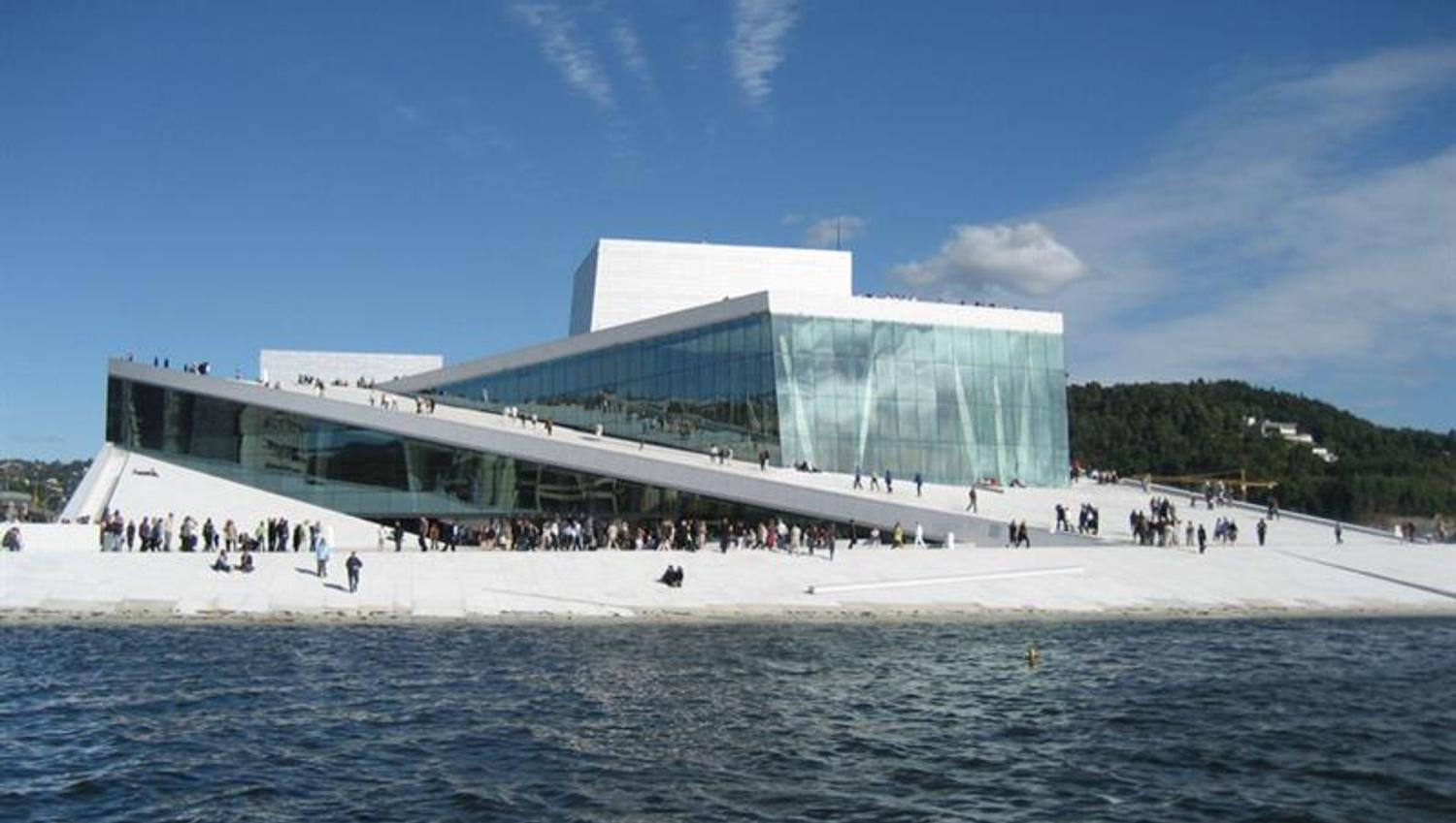Operaen på dagtid.