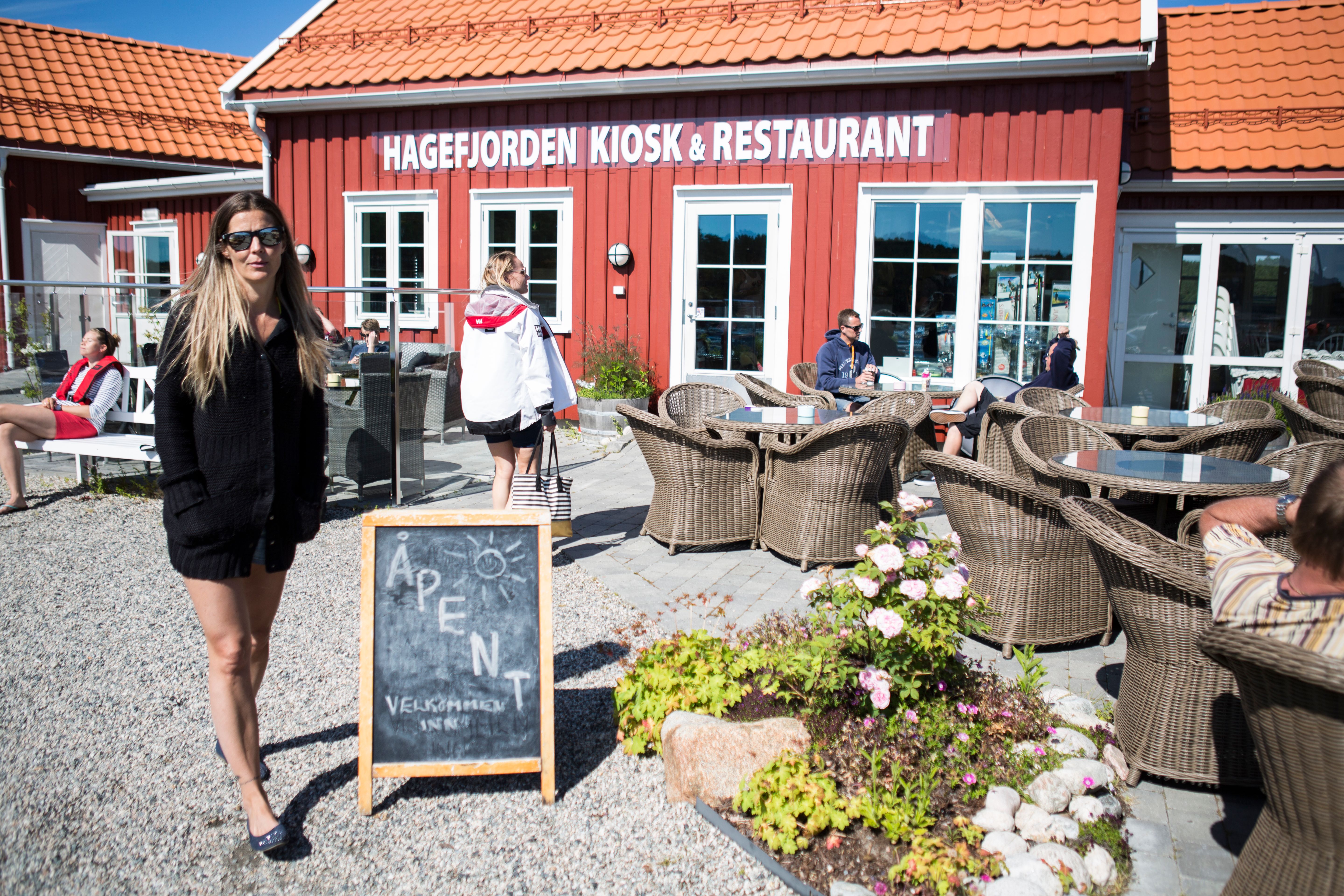 Hagefjord Brygge med kiosk og restaurant