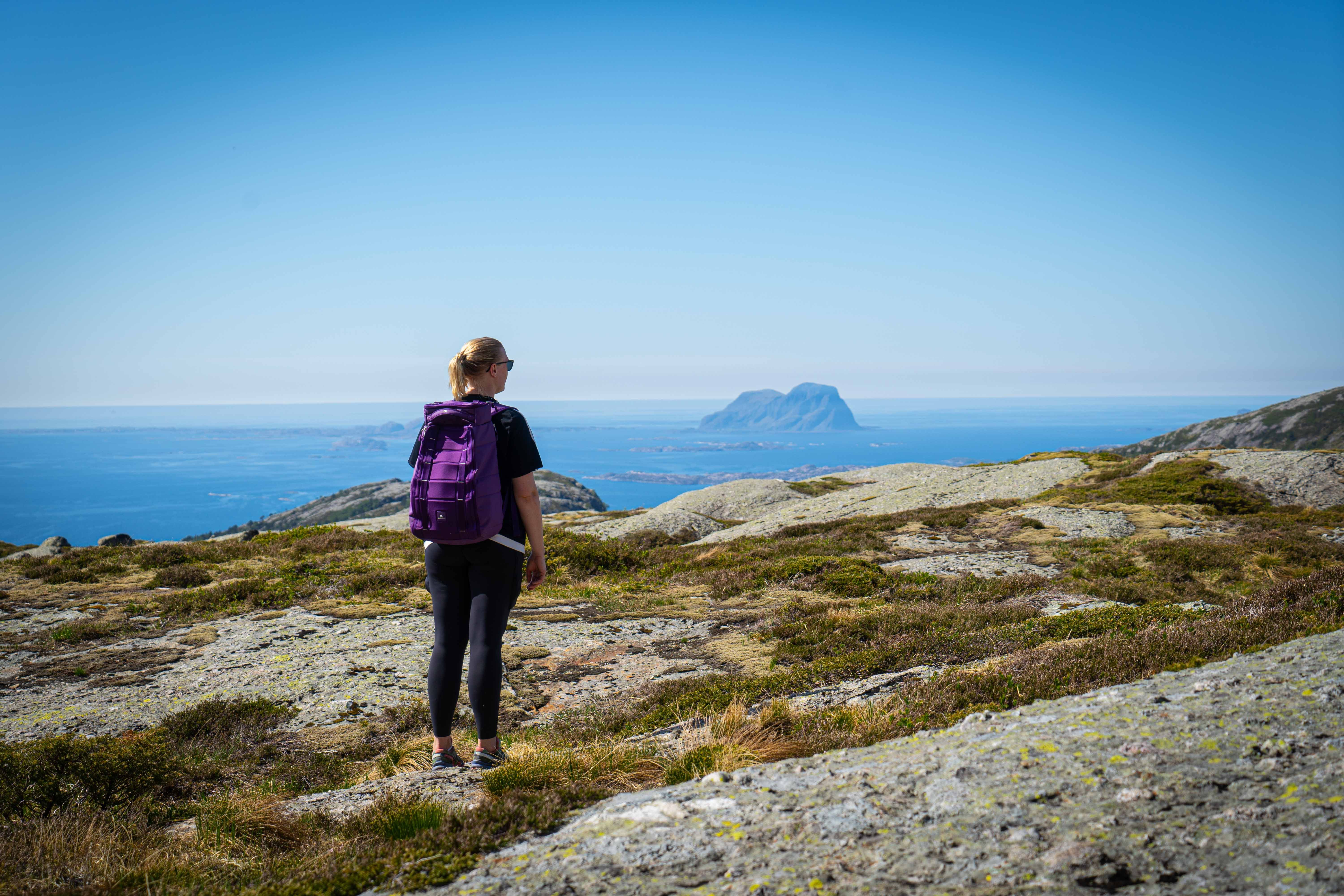 På toppen av Risnesnipa