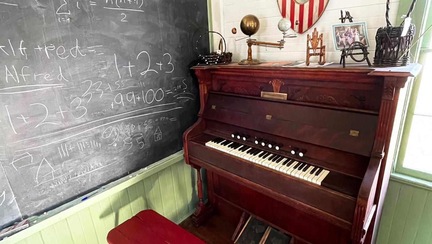 Utvandrermuseet piano