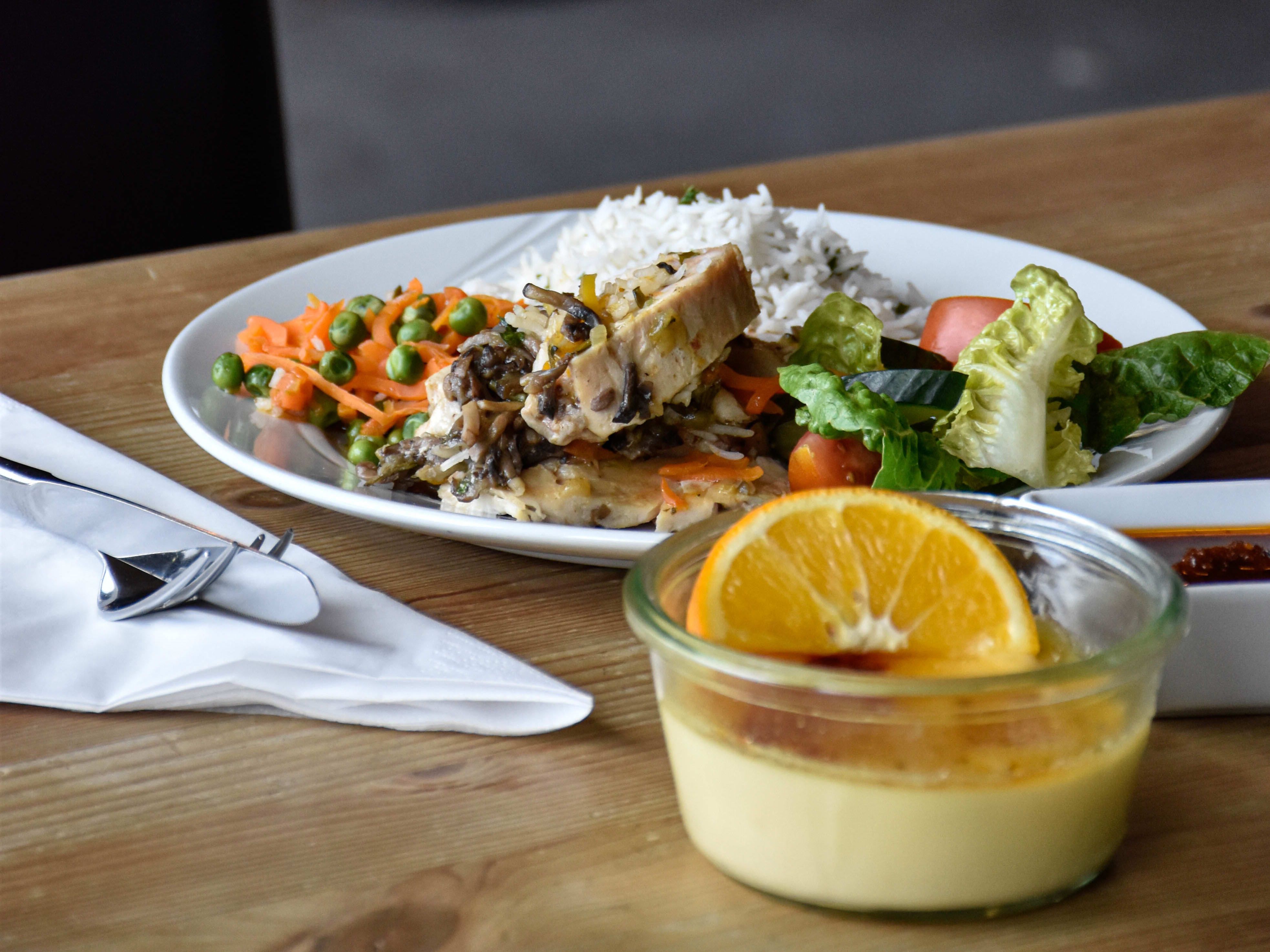 Tasty delights on the menu. 