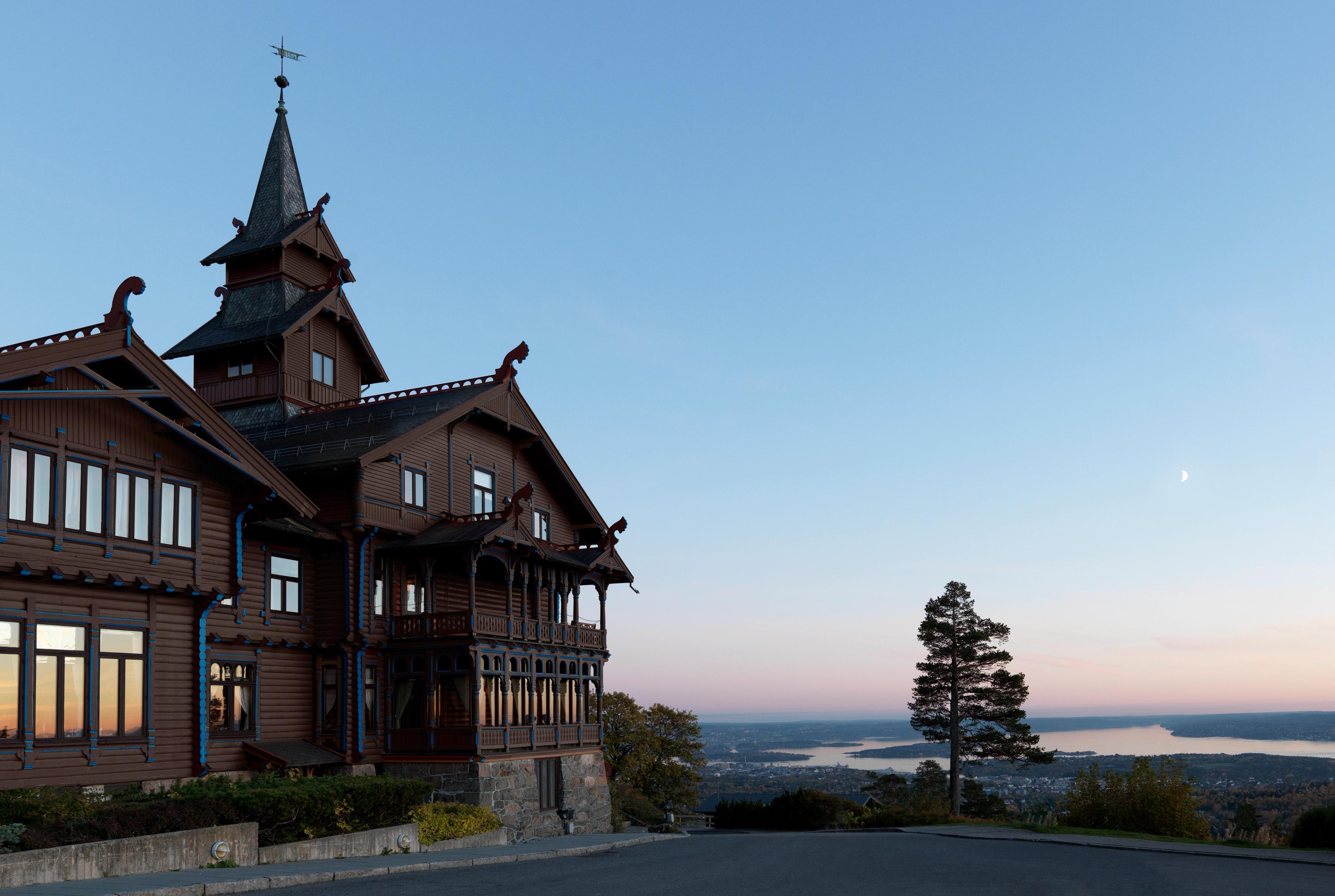 Illustrasjon av eksteriør.