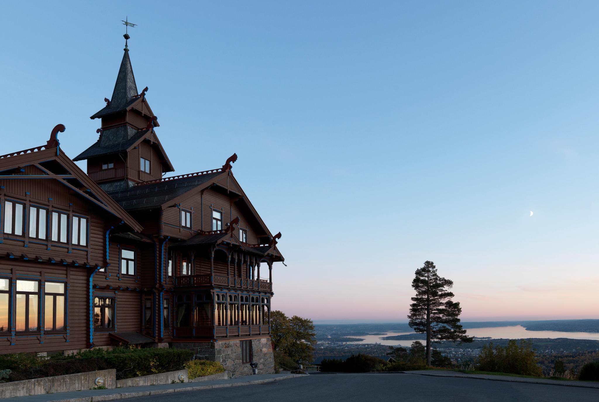 Illustrasjon av eksteriør.