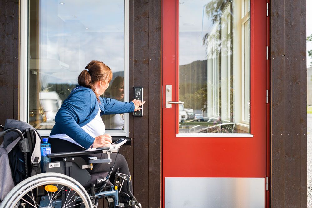 tilrettelagt for rullestolbrukere