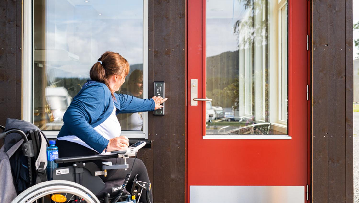 tilrettelagt for rullestolbrukere