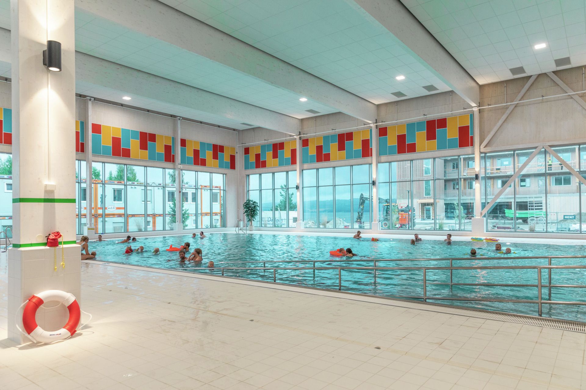 Treningsbadet i Mjosbadet i Brumunddal