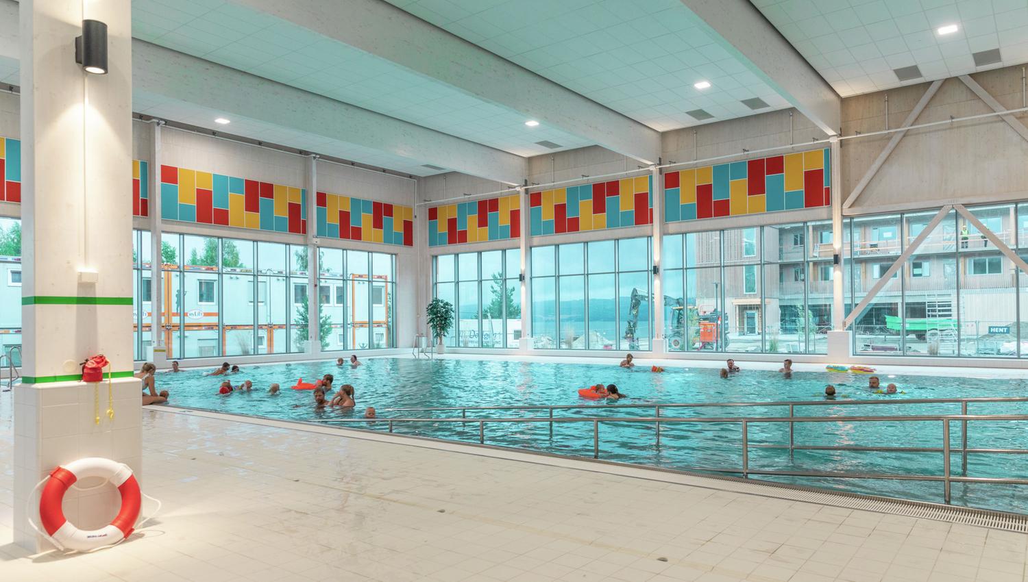 Treningsbadet i Mjosbadet i Brumunddal