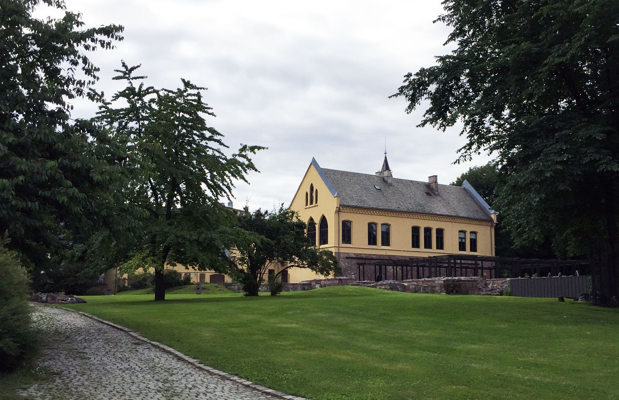 Olavsklosteret eksteriør.