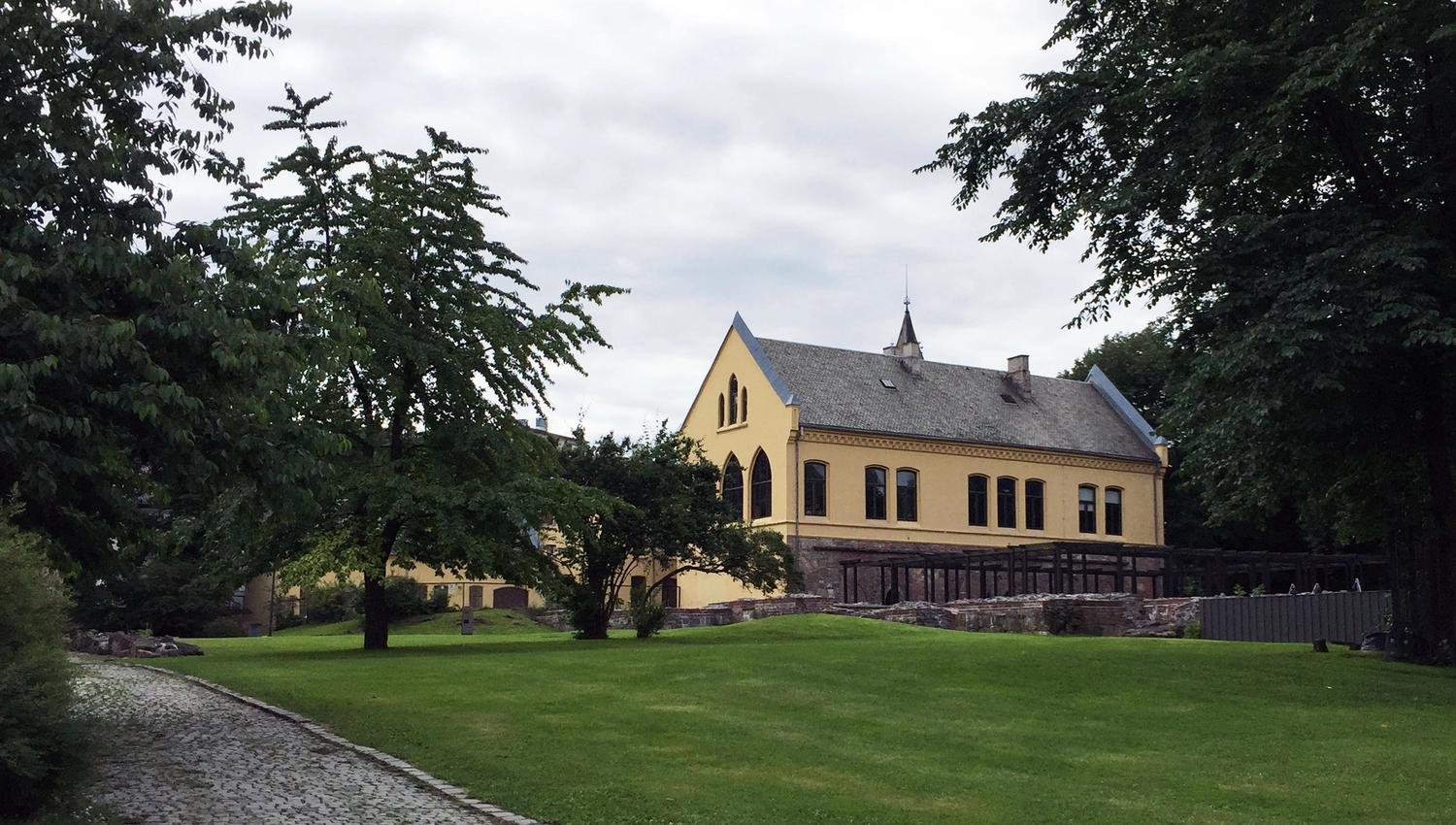 Olavsklosteret eksteriør.
