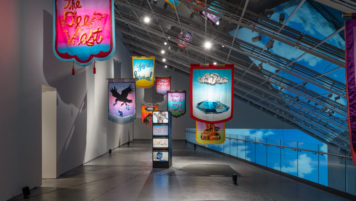 From the exhibition "The Deep West Assembly" by Cauleen Smith