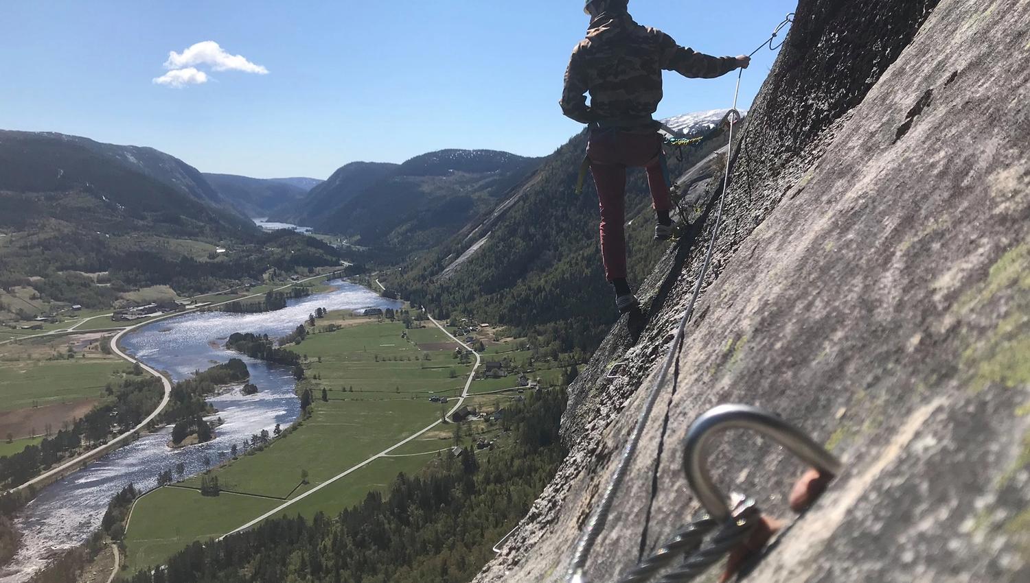 Luftig og med storslagen utsikt Nomelandsfjell