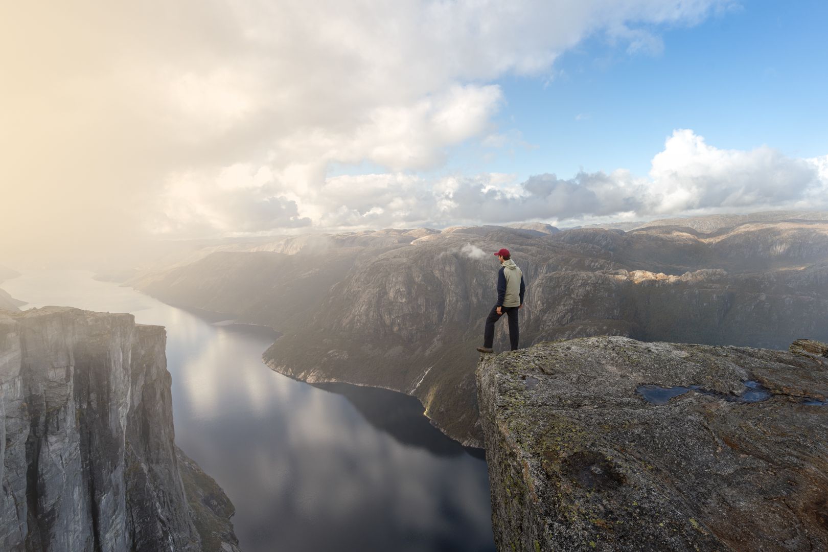 Remember not to go too close to the edge